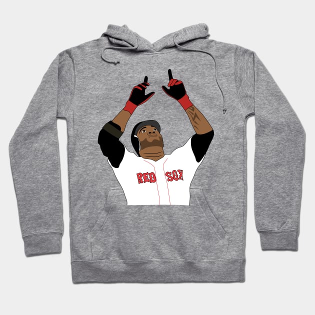 Ortiz the big papi Hoodie by rsclvisual